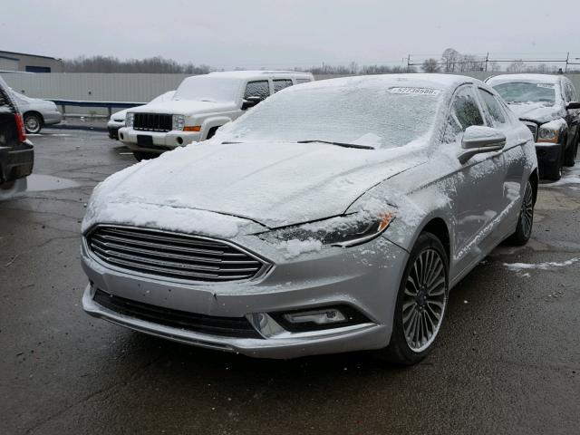 3FA6P0K95HR116040 - 2017 FORD FUSION TIT SILVER photo 2