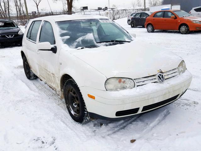 9BWEL41J774011601 - 2007 VOLKSWAGEN CITY GOLF WHITE photo 1