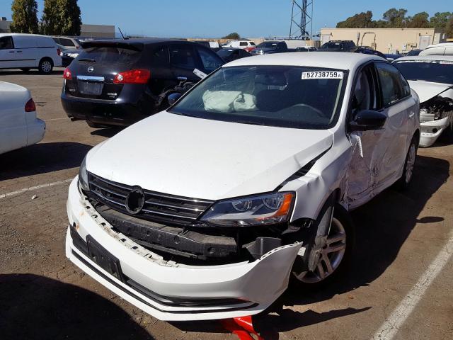 3VW2K7AJXFM223894 - 2015 VOLKSWAGEN JETTA BASE 白色 照片 2