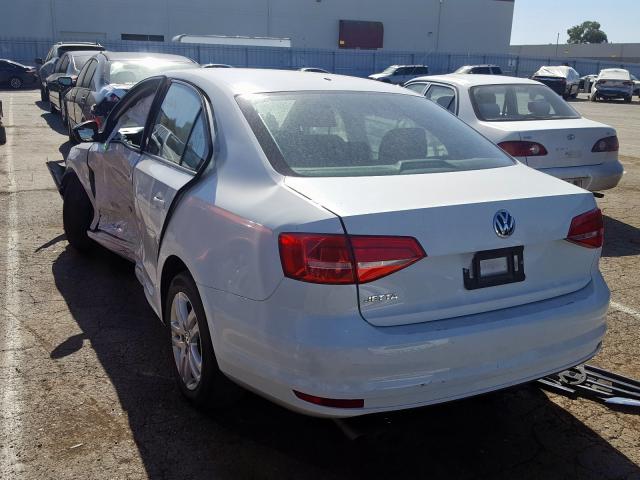 3VW2K7AJXFM223894 - 2015 VOLKSWAGEN JETTA BASE 白色 照片 3
