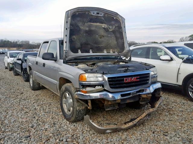 2GTEK13T361211959 - 2006 GMC NEW SIERRA SILVER photo 1