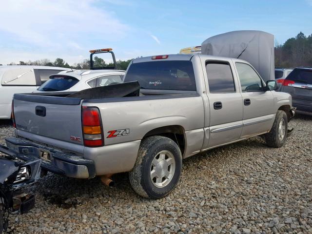 2GTEK13T361211959 - 2006 GMC NEW SIERRA SILVER photo 4