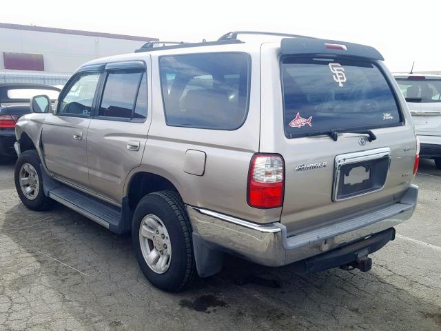 JT3GN86R120257423 - 2002 TOYOTA 4RUNNER SR BEIGE photo 3