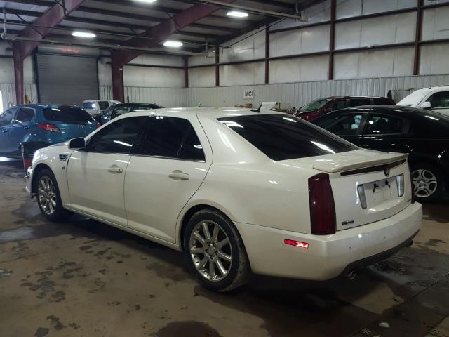 1G6DC67A160109055 - 2006 CADILLAC STS WHITE photo 3