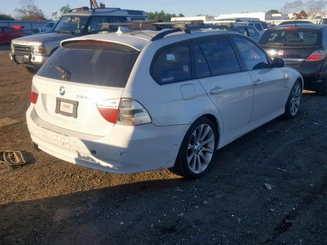 WBAVT13516KW23969 - 2006 BMW 325 XIT WHITE photo 4