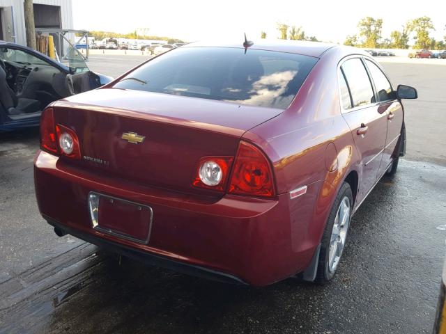 1G1ZD5E16BF125880 - 2011 CHEVROLET MALIBU 2LT BURGUNDY photo 4