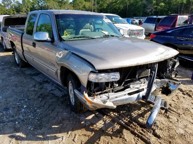 2GCEC19T511218473 - 2001 CHEVROLET SILVERADO TAN photo 1