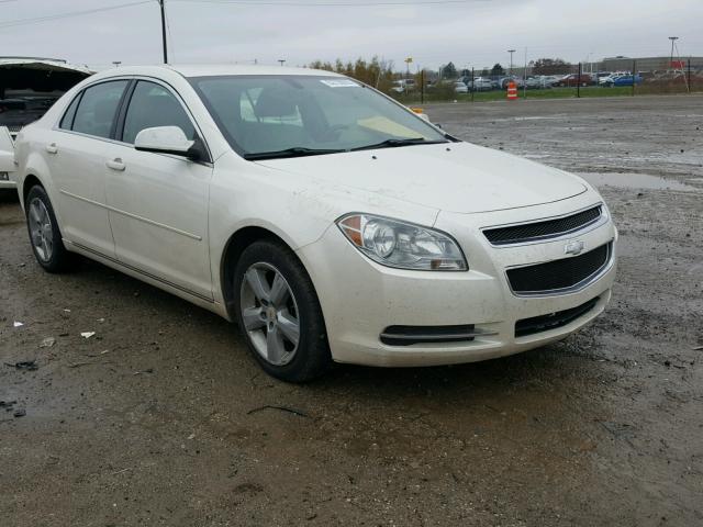 1G1ZD5EB8AF170486 - 2010 CHEVROLET MALIBU 2LT WHITE photo 1