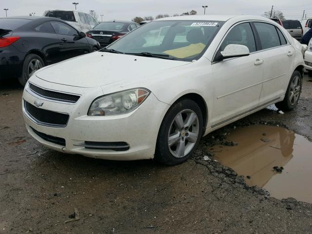 1G1ZD5EB8AF170486 - 2010 CHEVROLET MALIBU 2LT WHITE photo 2