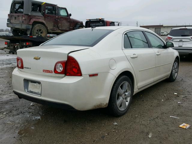 1G1ZD5EB8AF170486 - 2010 CHEVROLET MALIBU 2LT WHITE photo 4