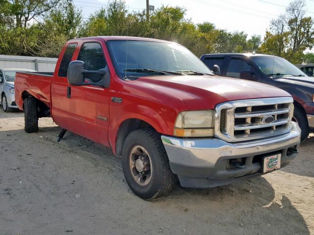 1FDSX30P44EC99998 - 2004 FORD F350 SRW S RED photo 1