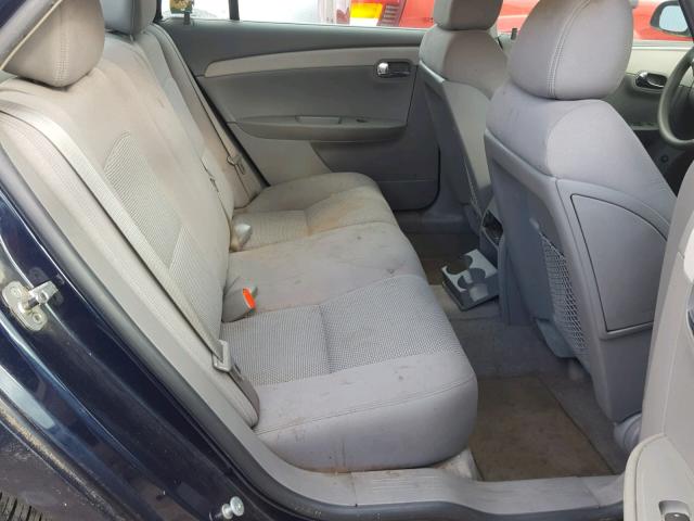 1G1ZH57B99F130527 - 2009 CHEVROLET MALIBU 1LT ლურჯი ფოტო 6
