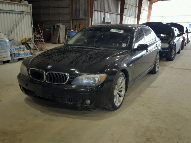 WBAHN83577DT72185 - 2007 BMW 750 BLACK photo 2