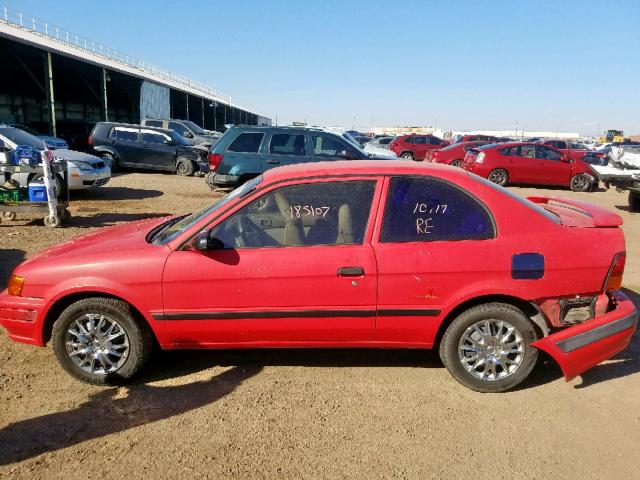 JT2AC52L0V0263055 - 1997 TOYOTA TERCEL CE RED photo 9