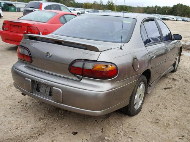 1G1NE52J516159680 - 2001 CHEVROLET MALIBU LS GRAY photo 4