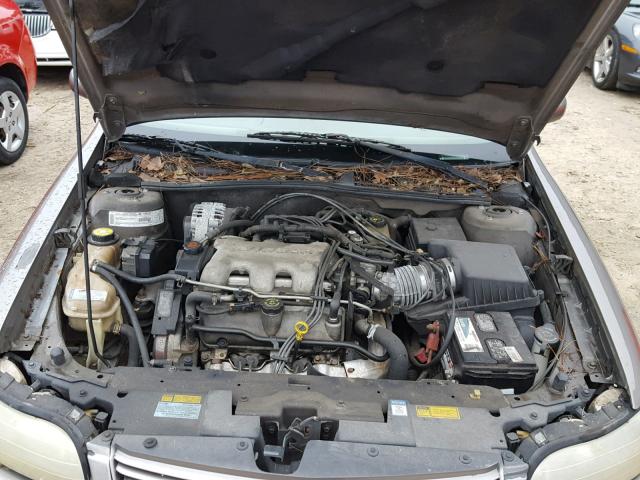 1G1NE52J516159680 - 2001 CHEVROLET MALIBU LS GRAY photo 7