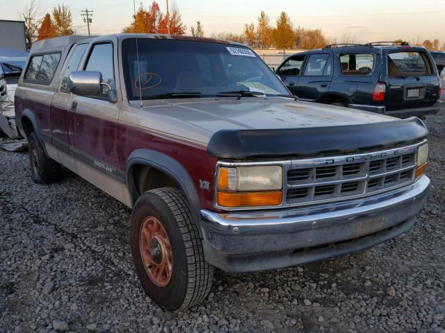 1B7GG23Y4PS193565 - 1993 DODGE DAKOTA TAN photo 1