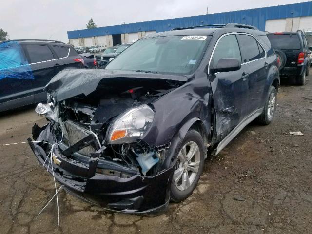 2GNALDEK0D6335129 - 2013 CHEVROLET EQUINOX LT GRAY photo 2