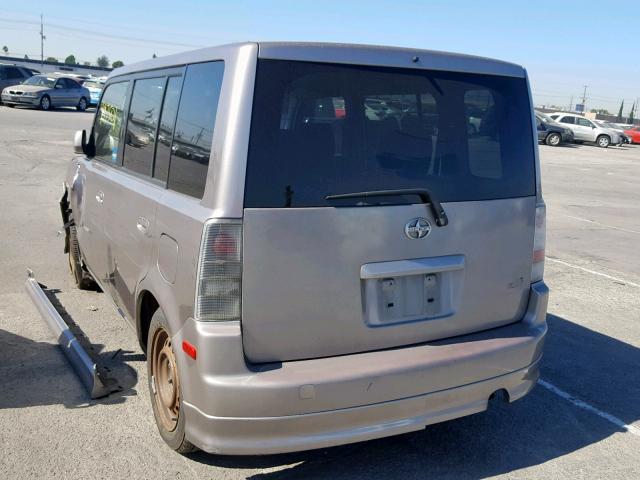 JTLKT324550182503 - 2005 TOYOTA SCION XB გრაფიტი ფოტო 3