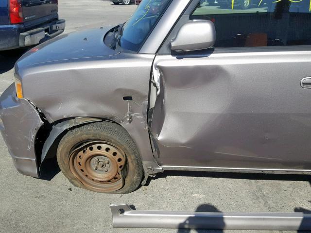 JTLKT324550182503 - 2005 TOYOTA SCION XB გრაფიტი ფოტო 9