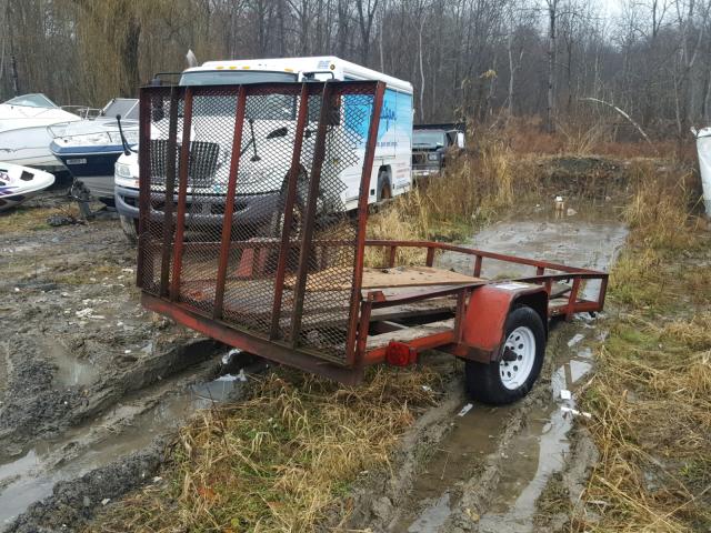 1D9U61258M6A - 1991 UTILITY TRAILER RED photo 4