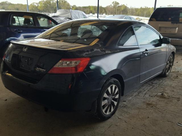 2HGFG12979H515515 - 2009 HONDA CIVIC EXL BLACK photo 4