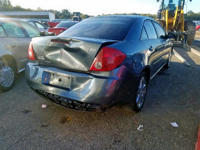 1G2ZH558664239599 - 2006 PONTIAC G6 GT BLUE photo 4