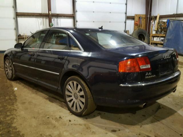 WAULV44E47N012822 - 2007 AUDI A8 4.2 QUA BLUE photo 3