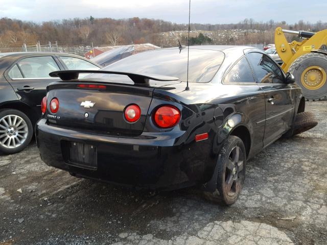 1G1AD1F57A7141361 - 2010 CHEVROLET COBALT 1LT BLACK photo 4