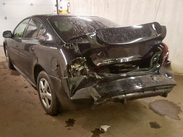 2G2WP522351337005 - 2005 PONTIAC GRAND PRIX Қара фото 3