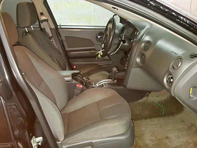 2G2WP522351337005 - 2005 PONTIAC GRAND PRIX Қара фото 5