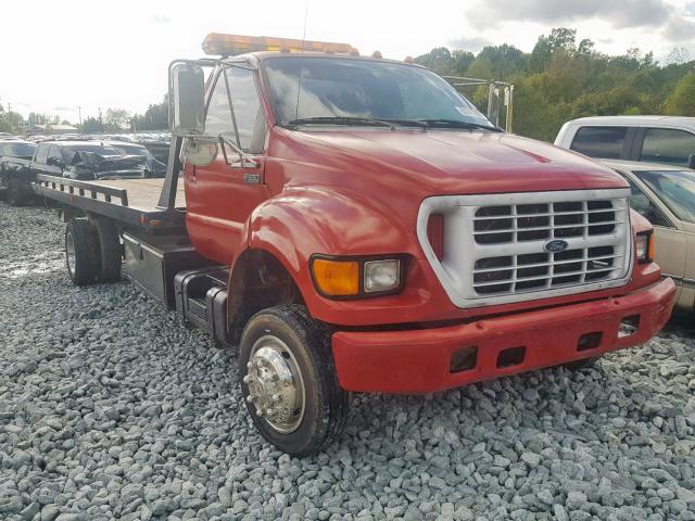 3FDNF65Y13MB01065 - 2003 FORD F650 SUPER RED photo 1