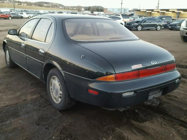 JNKAY21D3TM305160 - 1996 INFINITI J30 GREEN photo 3