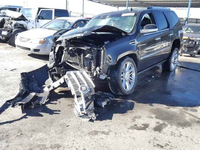 1GYS4DEF9ER208862 - 2014 CADILLAC ESCALADE P BLACK photo 2