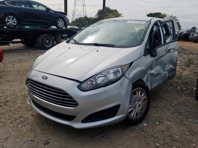 3FADP4TJ8GM136348 - 2016 FORD FIESTA S SILVER photo 2