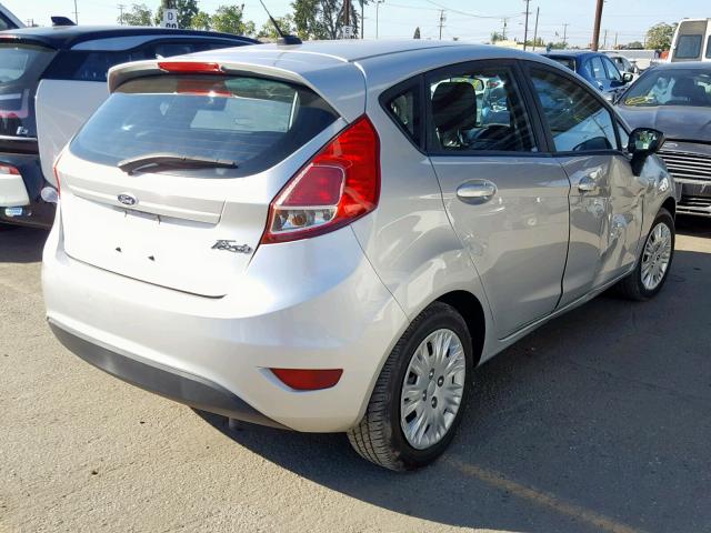 3FADP4TJ5GM136503 - 2016 FORD FIESTA S SILVER photo 4