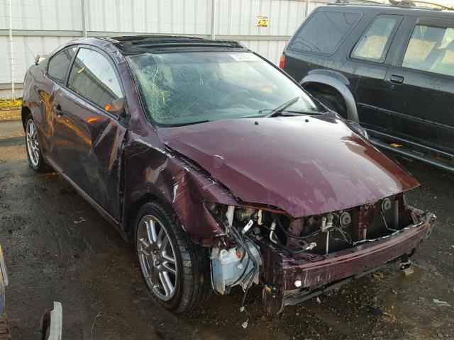 JTKDE177160083676 - 2006 TOYOTA SCION TC ბურგუნდია ფოტო 1