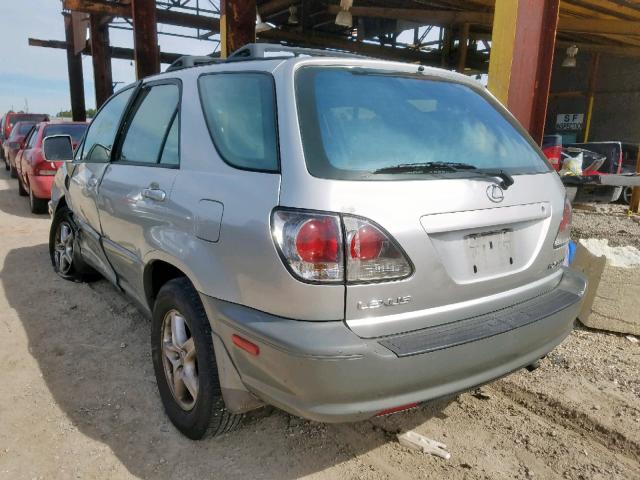 JTJGF10U430164164 - 2003 LEXUS RX 300 SILVER photo 3