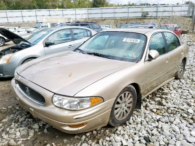 1G4HP52K95U259057 - 2005 BUICK LESABRE CU TAN photo 2