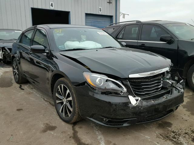 1C3CCBBG8DN746929 - 2013 CHRYSLER 200 TOURIN BLACK photo 1