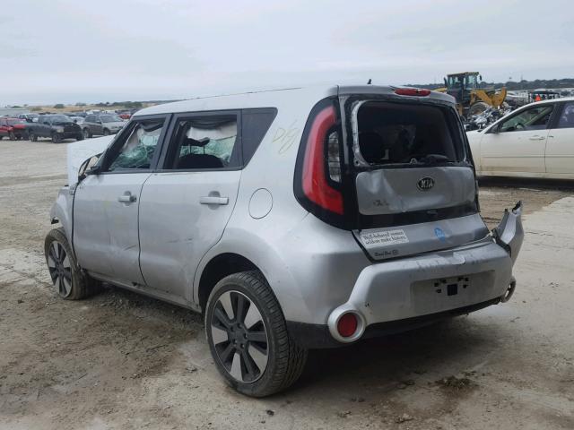 KNDJX3A53F7754926 - 2015 KIA SOUL ! Gümüş foto 3