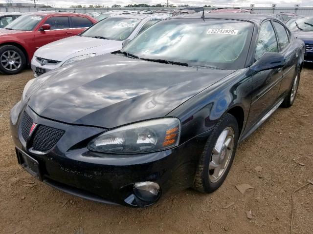 2G2WS522051296671 - 2005 PONTIAC GRAND PRIX BLACK photo 2