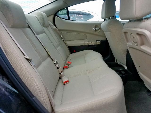 2G2WS522051296671 - 2005 PONTIAC GRAND PRIX BLACK photo 6