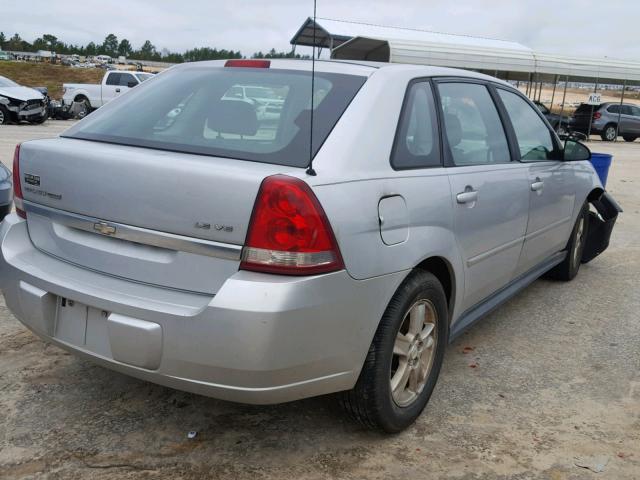 1G1ZT62815F207210 - 2005 CHEVROLET MALIBU MAX ვერცხლისფერი ფოტო 4