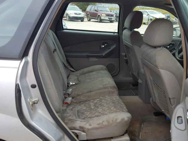 1G1ZT62815F207210 - 2005 CHEVROLET MALIBU MAX ვერცხლისფერი ფოტო 6