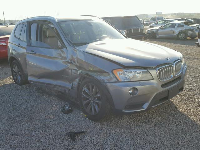 5UXWX9C5XE0D42761 - 2014 BMW X3 XDRIVE2 GRAY photo 1