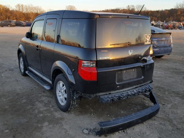 5J6YH28786L022189 - 2006 HONDA ELEMENT EX BLACK photo 3