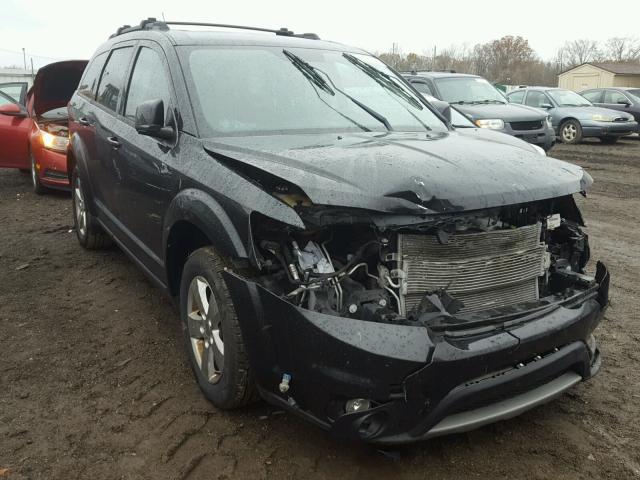 3D4PG1FG5BT538979 - 2011 DODGE JOURNEY MA BLACK photo 1