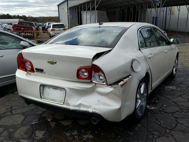 1G1ZD5E76BF100997 - 2011 CHEVROLET MALIBU 2LT WHITE photo 4