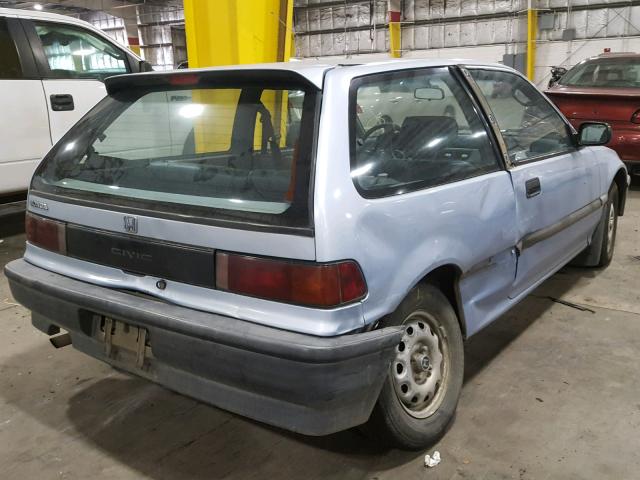 2HGED6342LH535103 - 1990 HONDA CIVIC BLUE photo 4